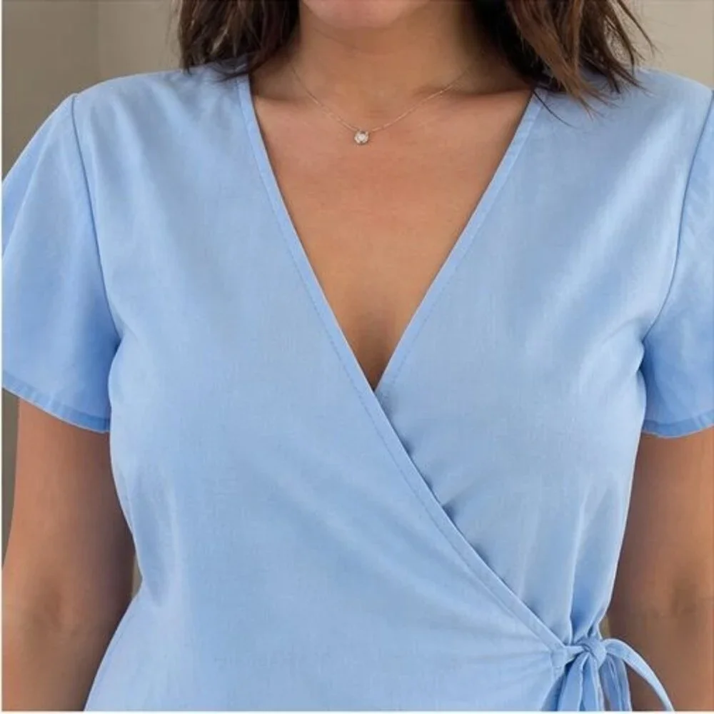 Emerald Lace Trim Top